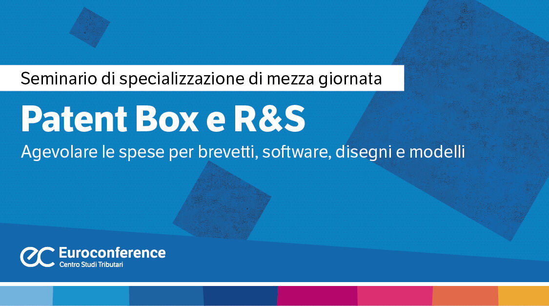 Immagine Patent Box e R&S | Euroconference